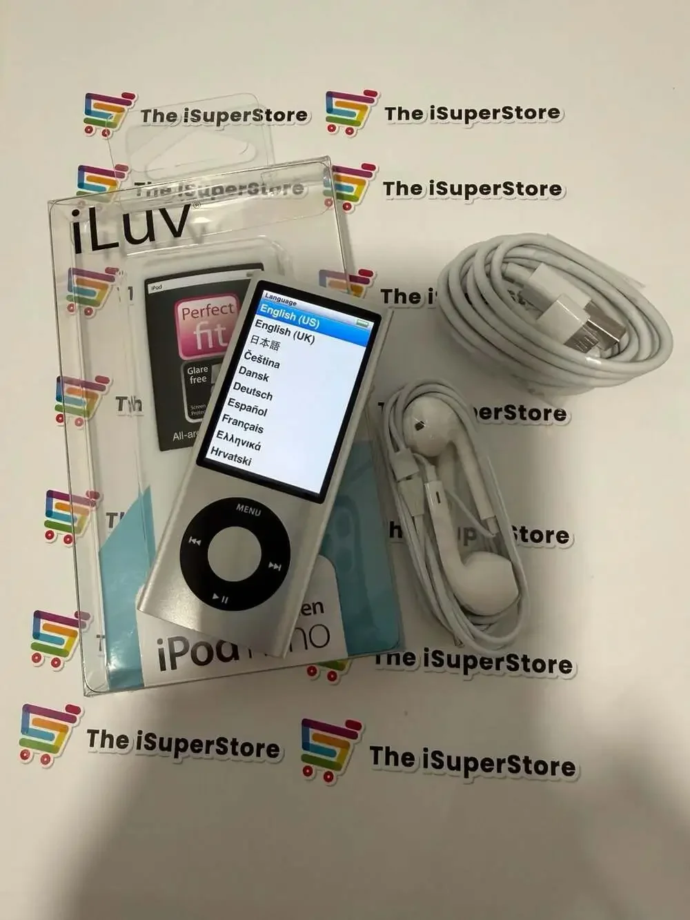 Refurbished Apple iPod Nano 5th Generation 8GB Silver New Battery 1 Yr Warranty